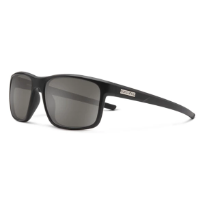 Men's Suncloud Respek Polarized Sunglasses Matte Black/Polarized Grey
