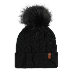 Women's Obermeyer Fir FF Skiing Beanie One Size Black