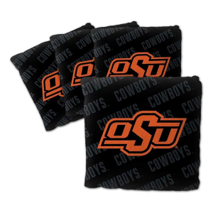 You The Fan Oklahoma State Cowboys 4-Pack Cornhole Bags
