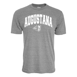 Augustana Vikings Blue 84 Archie T-Shirt Medium Grey Heather