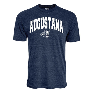 Augustana Vikings Blue 84 Archie T-Shirt Large Navy