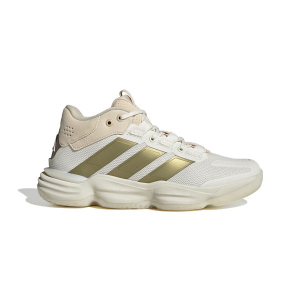Women's adidas CourtStabil Mid Volleyball Shoes sneakers-athletic-shoes 6.5 Regular Offwhite/Gold
