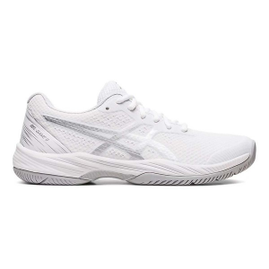 Women's ASICS Gel-Game 9 Tennis Shoes sneakers-athletic-shoes 12 Regular White Silver