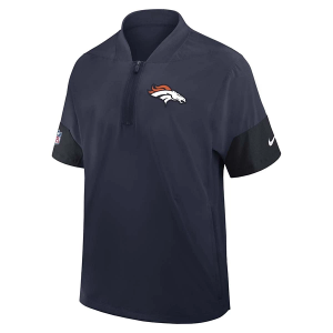 Denver Broncos Nike 2025 Sideline Coach Mid Athletic Jacket 2XLarge Navy