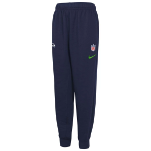 Seattle Seahawks Nike Club Fleece Kids' Sweatpants Large Navy