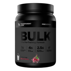 Transparent Labs Bulk Black Pre-Workout