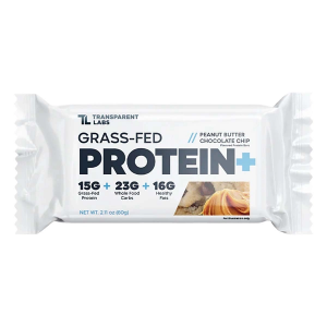 Transparent Labs Grass-Fed Protein+ Bars - 12 Pack