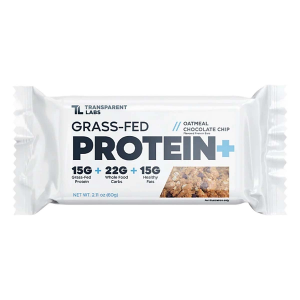 Transparent Labs Grass-Fed Protein+ Bars - 12 Pack
