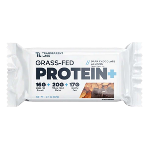 Transparent Labs Grass-Fed Protein+ Bars - 12 Pack
