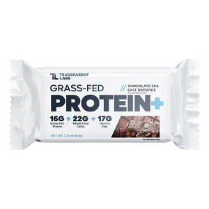 Transparent Labs Grass-Fed Protein+ Bars - 12 Pack