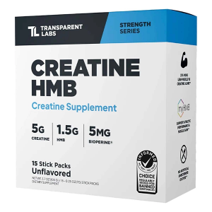 Transparent Labs Creatine HMB Single Serving - 15 Pack