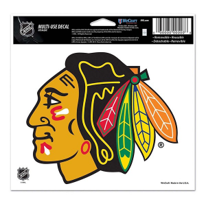 Wincraft Chicago Blackhawks 5"x6" Multi Use Decal