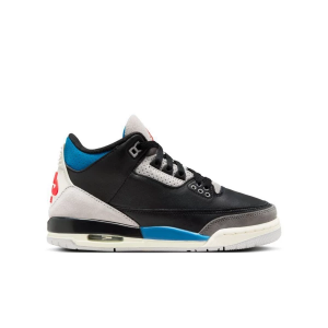 Kids' Air Jordan 3 Retro "Rare Air" Sneakers sneakers-athletic-shoes Big 6.5 Regular Black/Chile Red/Neutral Grey