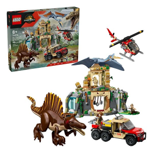 LEGO Jurassic World Spinosaurus & Quetzalcoatlus Air Mission 76976 Building Set