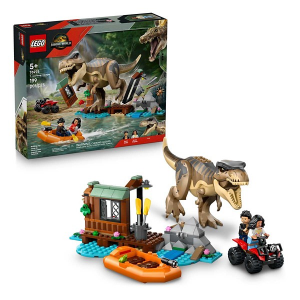 LEGO Jurassic World T. rex River Escape 76975 Building Set