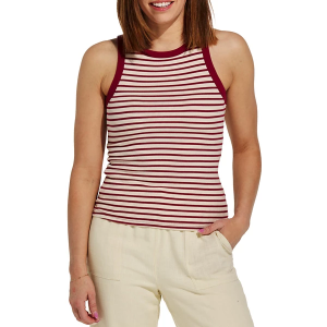 Women's Thread & Supply Ellen Crew Neck Tank Top XLarge Sand Red