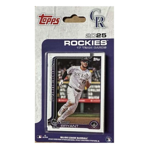Colorado Rockies 2025 Topps Factory Sealed Team Set