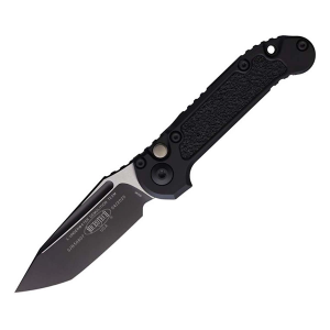 Microtech 1136-1T LUDT Gen III Two Tone Tanto Folding Black Automatic Knife