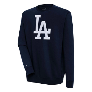Los Angeles Dodgers Antigua Chenille Victory Crew 3XLarge Navy