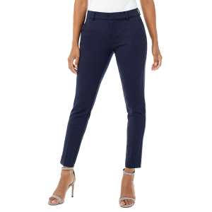 Women's Liverpool Los Angeles Kelsey Trouser Dress Pants 8P Cadet Blue