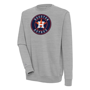 Houston Astros Antigua Victory Crew Small Grey Heather