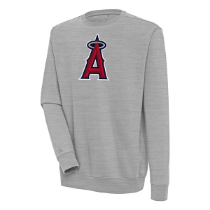 Los Angeles Angels Antigua Victory Crew Small Grey Heather