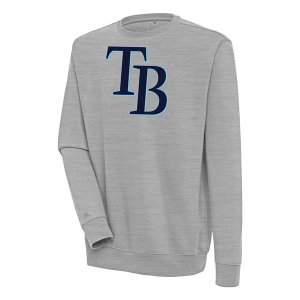 Tampa Bay Rays Antigua Victory Crew Small Grey Heather