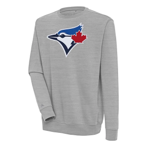 Toronto Blue Jays Antigua Victory Crew Small Grey Heather