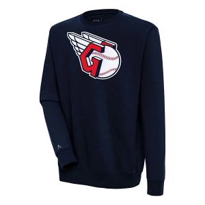Cleveland Guardians Antigua Victory Crew Small Navy
