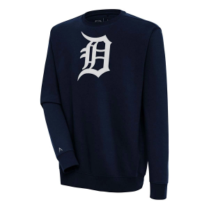 Detroit Tigers Antigua Victory Crew 2XLarge Navy