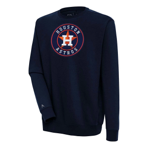 Houston Astros Antigua Victory Crew 2XLarge Navy