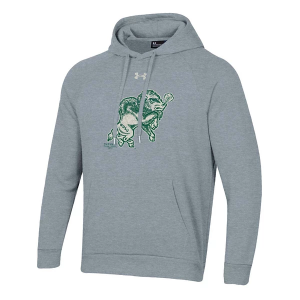 North Dakota State Bison Under Armour Hoodie Large White