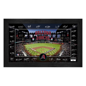 Highland Mint Arizona Diamondbacks 2025 Signature Field Frame