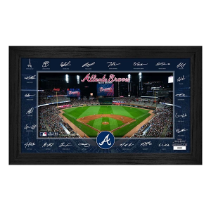 Highland Mint Atlanta Braves 2025 Signature Field Frame