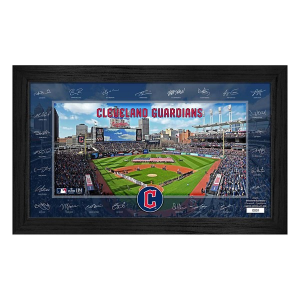 Highland Mint Cleveland Guardians 2025 Signature Field Frame