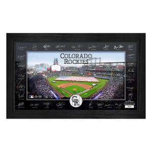 Highland Mint Colorado Rockies 2025 Signature Field Frame