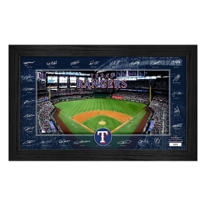 Highland Mint Texas Rangers 2025 Signature Field Frame