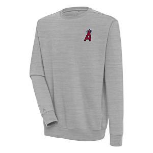 Los Angeles Angels Antigua Victory Crew Small Grey Heather
