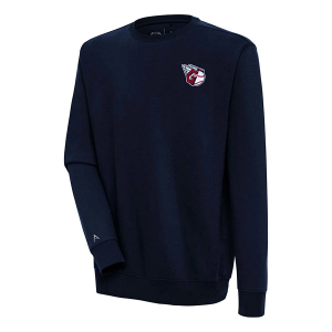 Cleveland Guardians Antigua Victory Crew Small Navy
