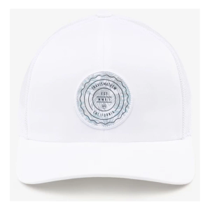 Men's TravisMathew The Patch Floral Hat Golf Snapback Hat White