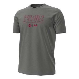 Iowa State Cyclones Under Armour Barry T-Shirt 3XLarge Carbon