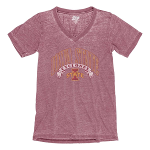 Iowa State Cyclones Blue 84 Women's Good Hurt T-Shirt Small Cardinal