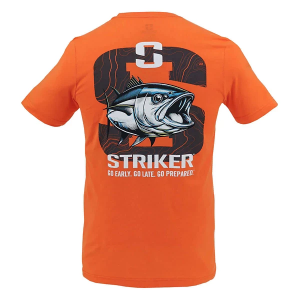 Men's Striker Tuna T-Shirt Small Orange