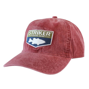 Striker Heritage Adjustable Hat One Size Red