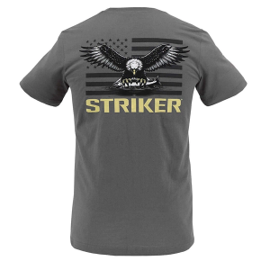 Men's Striker Eagle T-Shirt 2XLarge Charcoal