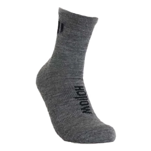 Adult Hollow Alpaca Ankle Socks XLarge Grey Singles
