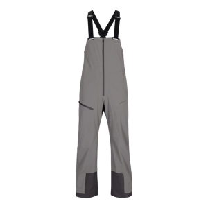 Men's Obermeyer Snow Bibs Highlands Shell Medium Stone
