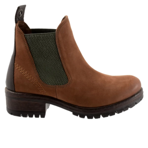 Women's Bueno Florida Chelsea Boots 38 Tobacco Nubuck/Khaki
