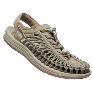 Men's KEEN Uneek Monochrome Water Sandals 7.5 Timberwolf/Plaza Taupe