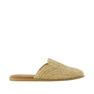 Women's Toms Jade Casual Mules Regular 9 Almond Raffia